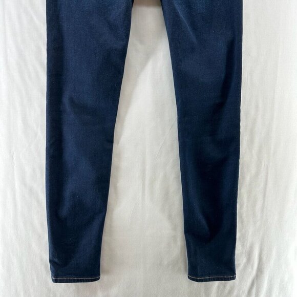 Hudson Jeans Womens Size 27 Mid Rise Skinny Medium Washed Stretch Denim Blue - Picture 6 of 11